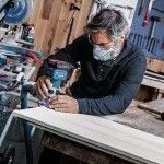 Fresa de alinhar com rolamento inferior para tupia PRO,  1/2? x C 1?, encabadouro de 1/4? ref 2608