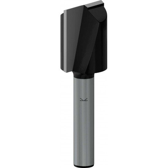 Fresa direita para tupia PRO, dois canais, � 5/8? x C 49/64?, encabadouro de 1/4? ref� 2608629688 BO