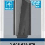 Fresa direita para tupia PRO, dois canais,  16 x C 30, encabadouro de 8mm ref 2608629679 BOSCH