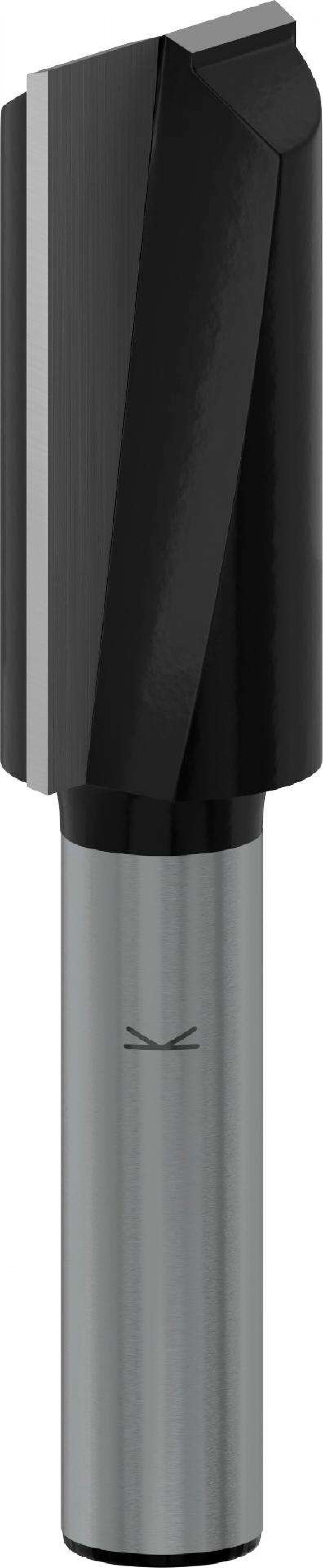 Fresa direita para tupia PRO, dois canais, Ø 14 x C 30, encabadouro de 8mm refª 2608629678 BOSCH