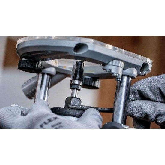 Fresa de alinhar com rolamento inferior para tupia PRO,  19 x C 25,4, encabadouro de 8mm ref 26086