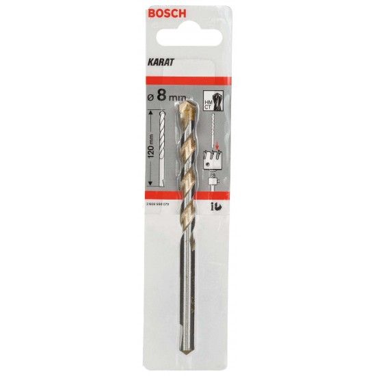 Broca de centrar para encabadouro sextavado ref 2608550079 BOSCH