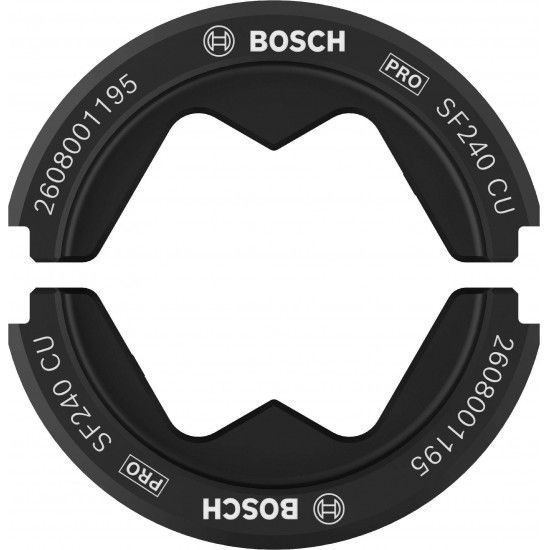 Matriz de engaste PRO, SF240 CU, 240 mm, cobre ref 2608001195 BOSCH