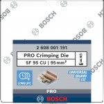 Matriz de engaste PRO, SF95 CU, 95 mm, cobre ref 2608001191 BOSCH