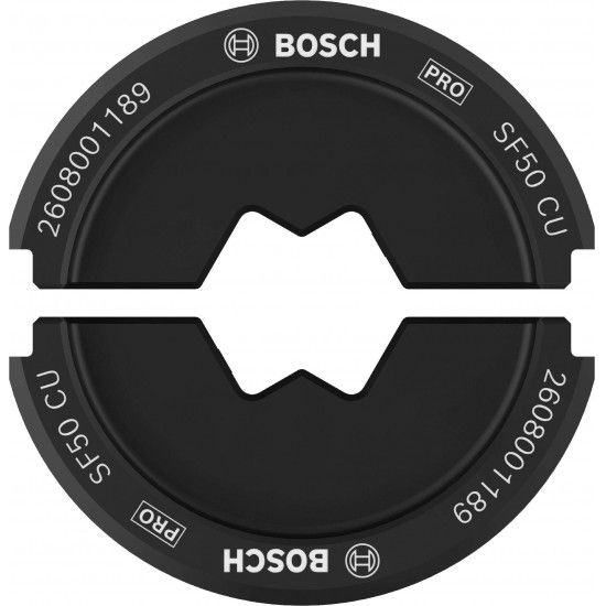 Matriz de engaste PRO, SF50 CU, 50 mm�, cobre ref� 2608001189 BOSCH