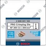 Matriz de engaste PRO, NF300 CU, 300 mm², cobre refª 2608001183 BOSCH Matriz de engaste PRO, NF300 CU, 300 mm², cobre refª 2608001183 BOSCH