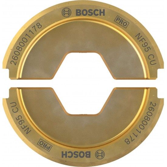 Matriz de engaste PRO, NF95 CU, 95 mm�, cobre ref� 2608001178 BOSCH