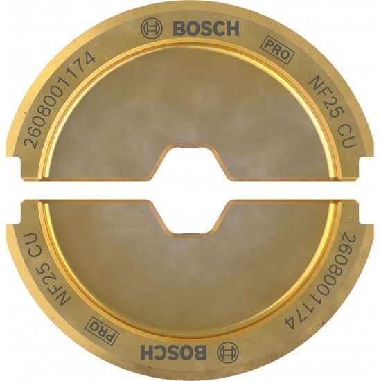Matriz de engaste PRO, NF25 CU, 25 mm�, cobre ref� 2608001174 BOSCH