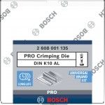 Matriz de engaste PRO, DIN K10 AL, 10 mm², alumínio refª 2608001135 BOSCH Matriz de engaste PRO, DIN K10 AL, 10 mm², alumínio refª 2608001135 BOSCH
