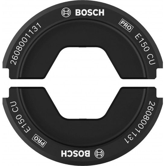 Matriz de engaste PRO, E150 CU, 150 mm², cobre refª 2608001131 BOSCH Matriz de engaste PRO, E150 CU, 150 mm², cobre refª 2608001131 BOSCH