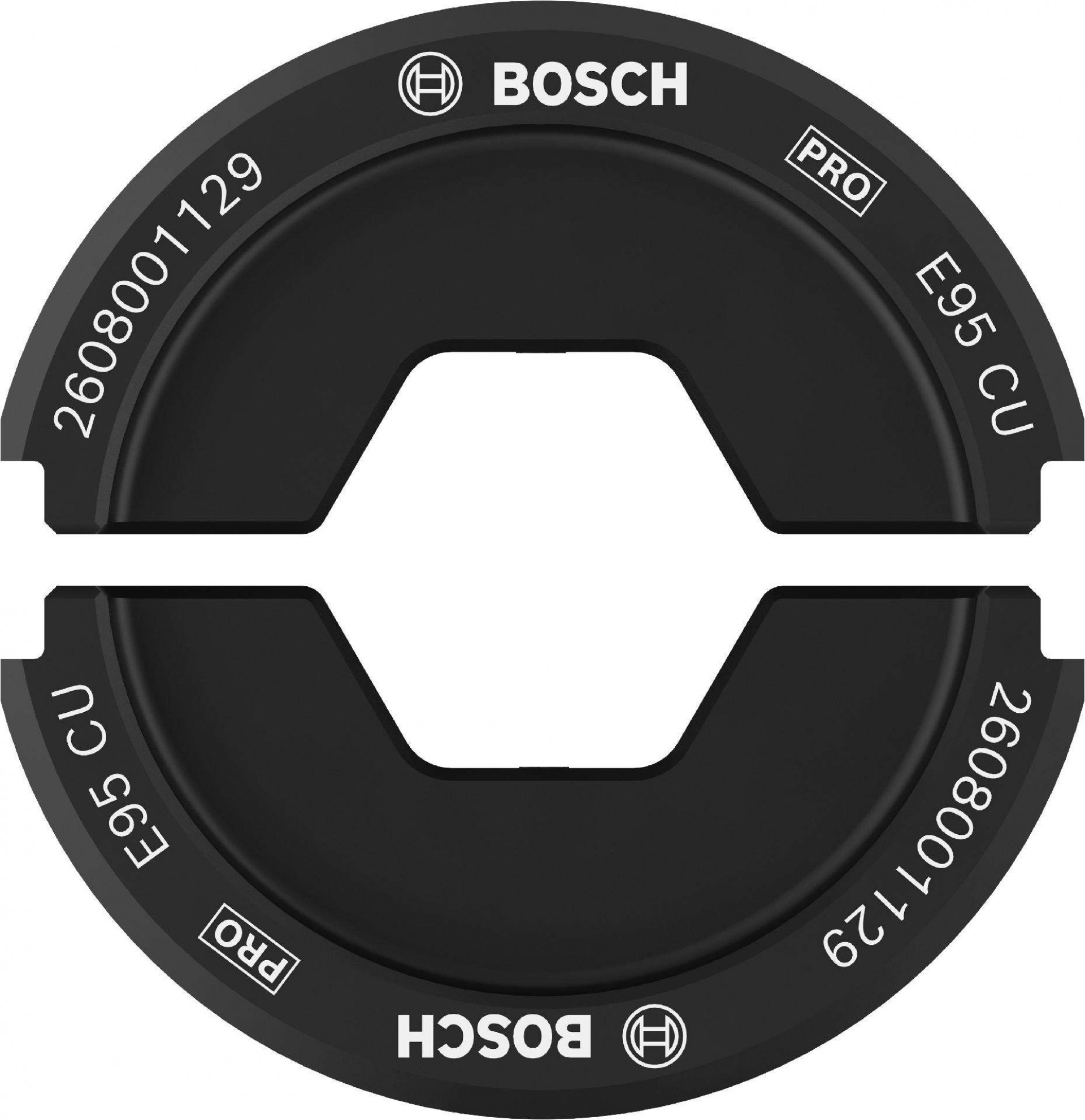 Matriz de engaste PRO, E95 CU, 95 mm², cobre refª 2608001129 BOSCH