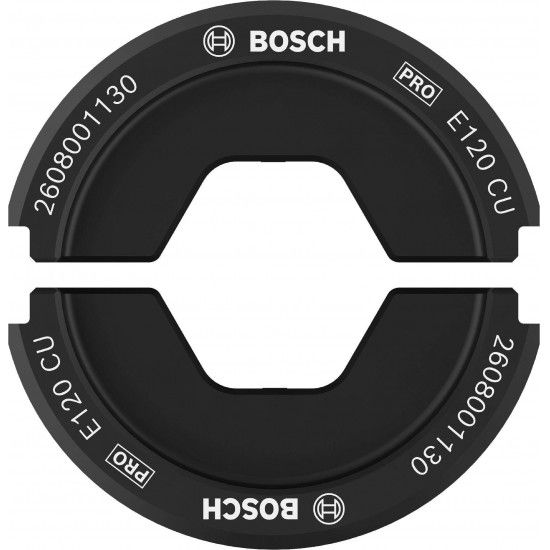 Matriz de engaste PRO, E120 CU, 120 mm, cobre ref 2608001130 BOSCH