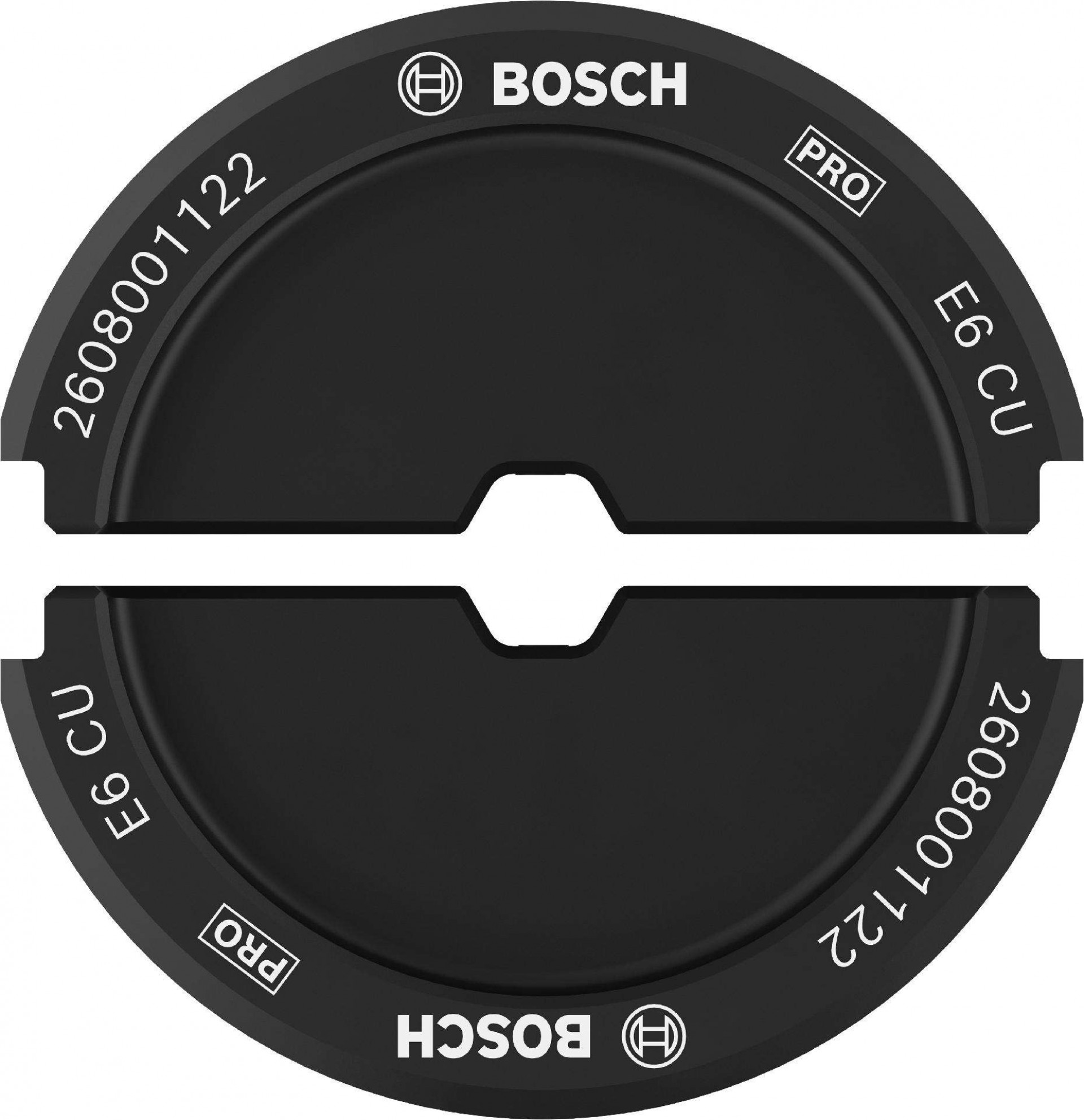 Matriz de engaste PRO, E6 CU, 6 mm², cobre refª 2608001122 BOSCH