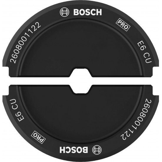 Matriz de engaste PRO, E6 CU, 6 mm�, cobre ref� 2608001122 BOSCH
