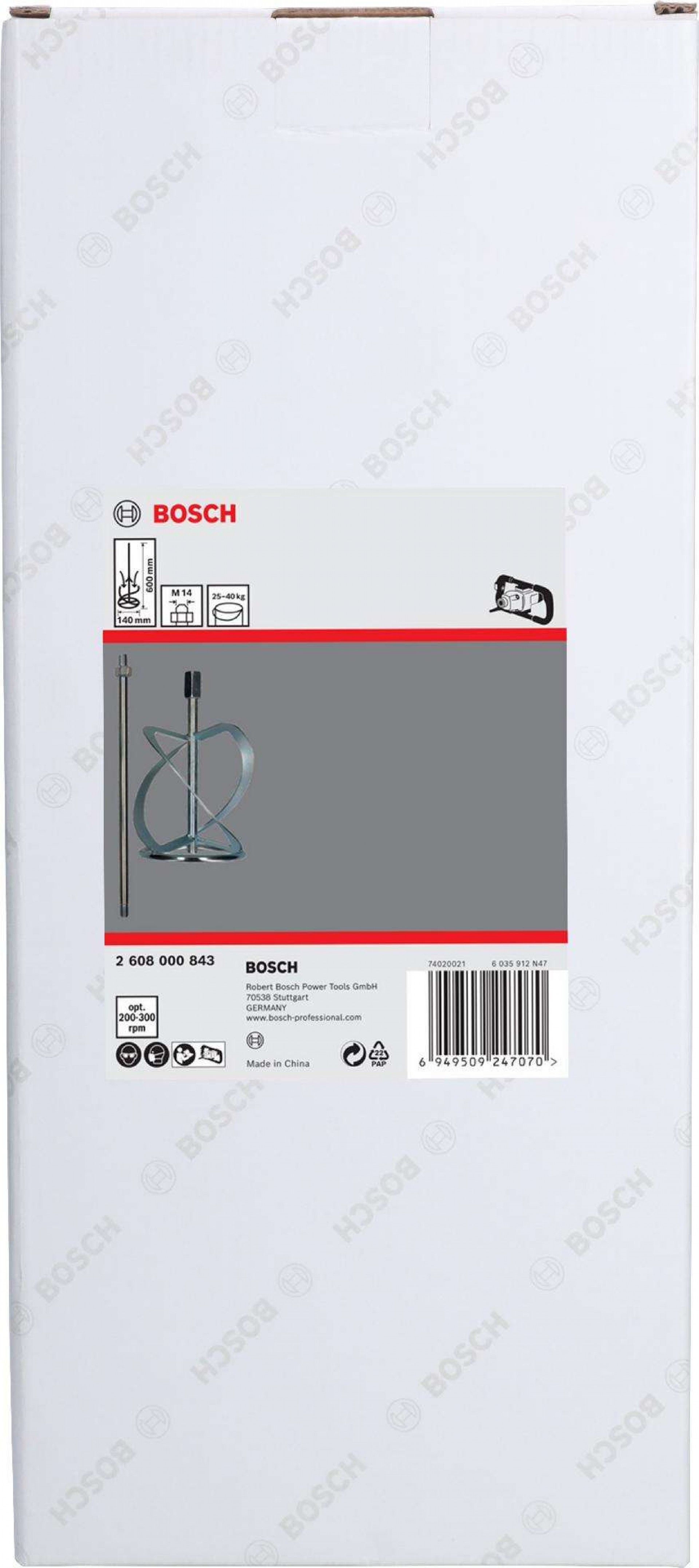 Misturador ø140 mm refª 2608000843 BOSCH
