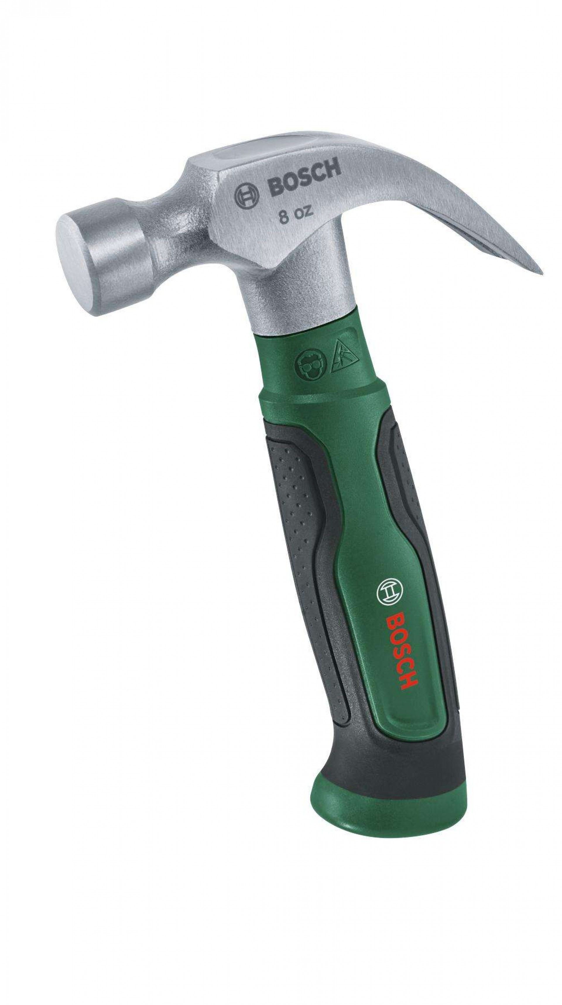 Martelo de garra de ponta curta de 8 oz refª 1600A02ZA3 BOSCH