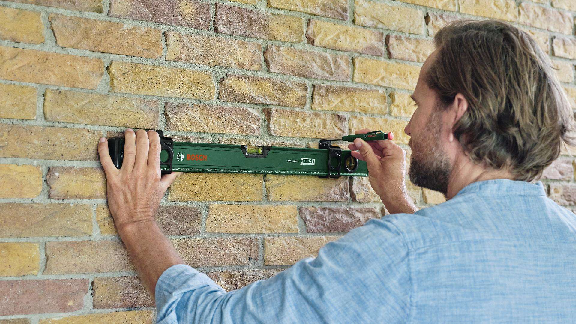 Nível de bolha de ar de 60 cm com barras deslizantes refª 1600A02Z9Z BOSCH