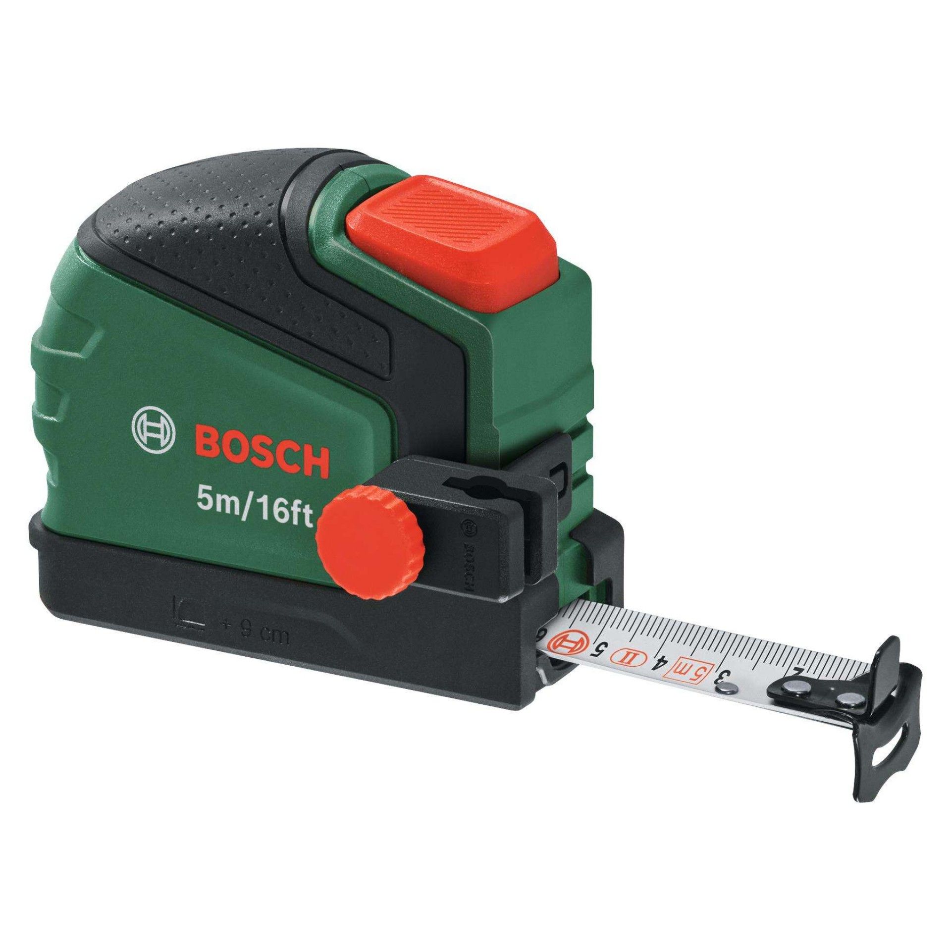 Fita métrica de 5 m/16 ft incluindo clipe de lápis refª 1600A02Z9Y BOSCH
