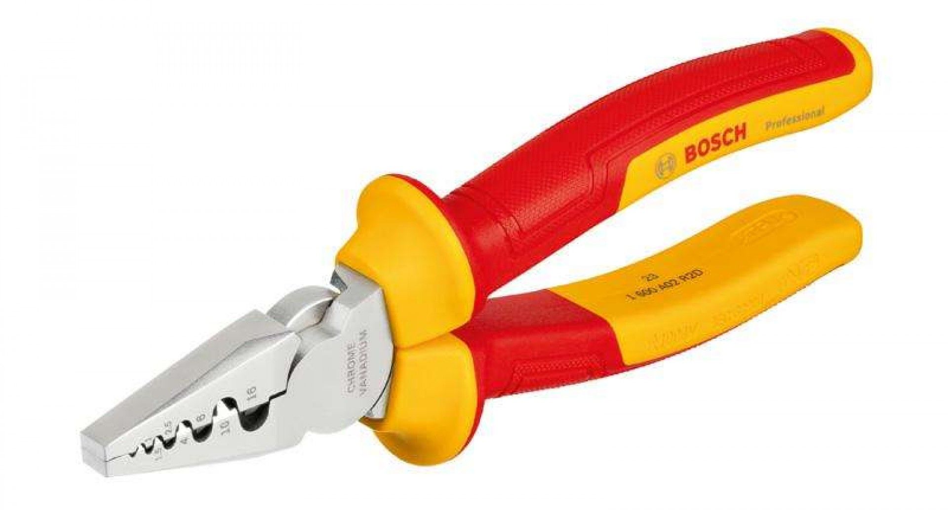 Alicate Alicate de cravar VDE de 180 mm Professional refª 1600A02NE6 BOSCH