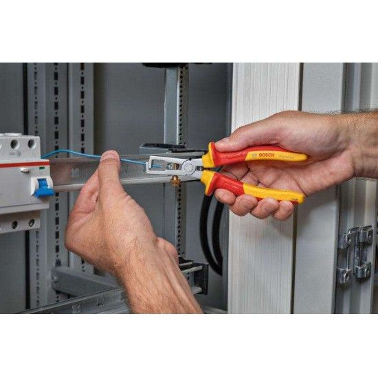 Alicate Alicate descarnador universal VDE de 160 mm Professional refª 1600A02NE7 BOSCH Alicate Alicate descarnador universal VDE de 160 mm Professional refª 1600A02NE7 BOSCH