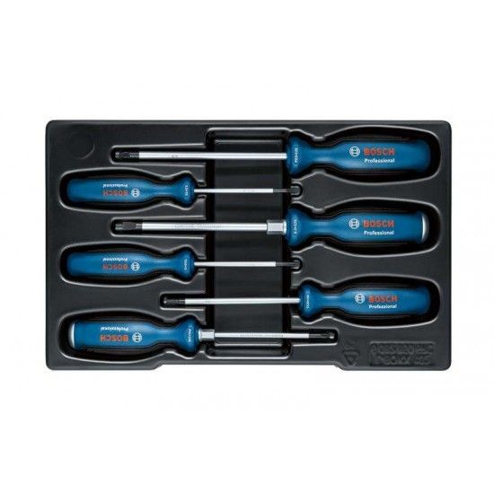 Conjunto de 6 chaves SL/PH/PZ/TX Professional refª 1600A02CV3 BOSCH Conjunto de 6 chaves SL/PH/PZ/TX Professional refª 1600A02CV3 BOSCH