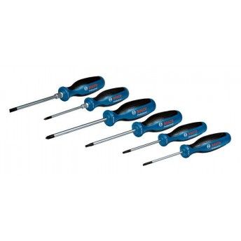 Conjunto de 6 chaves SL/PH/PZ/TX Professional ref 1600A02CV3 BOSCH