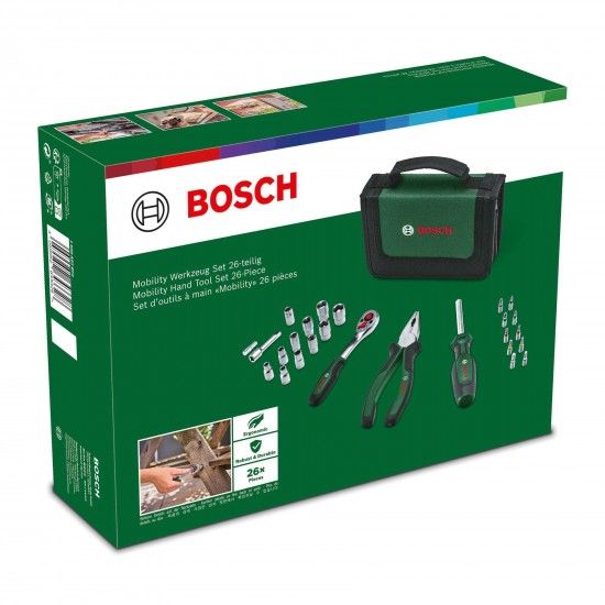 Estojo ferramentas 26pç refª 1600A02BY2 BOSCH Estojo ferramentas 26pç refª 1600A02BY2 BOSCH