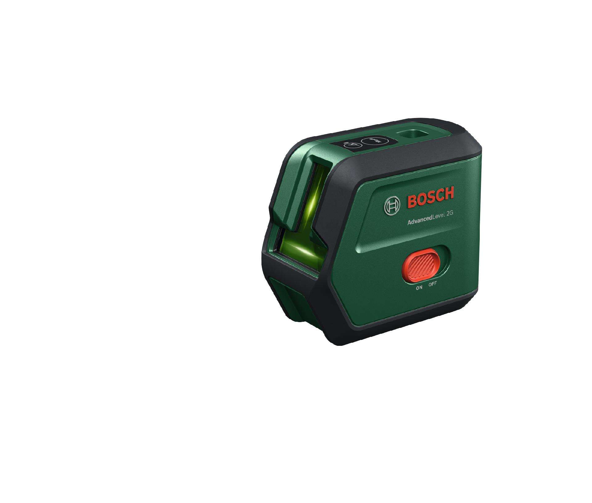 Laser de linhas cruzadas com função de prumo AdvancedLevel 2G refª 0603663G00 BOSCH