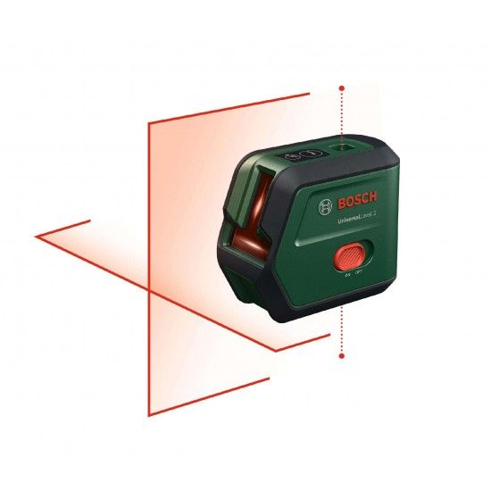 Laser de linhas cruzadas com funo de prumo UniversalLevel 2 DIY ref 0603663F00 BOSCH