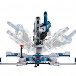 Serra meia esquadria sem fio BITURBO GCM 18V-254 D Professional ref 0601B51100 BOSCH