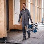 Serra meia esquadria sem fio BITURBO GCM 18V-254 D Professional ref 0601B51100 BOSCH