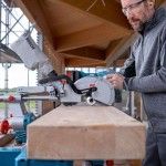 Serra meia esquadria sem fio BITURBO GCM 18V-254 D Professional ref 0601B51100 BOSCH