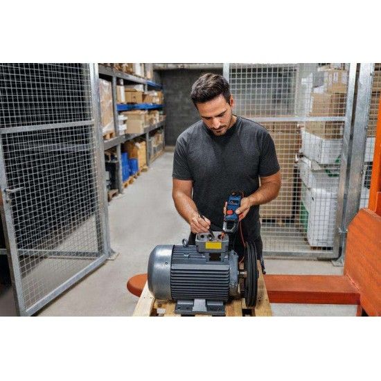 Pinça amperimétrica GMC 600-15 Professional + MH1 Professional refª 0601077601 BOSCH Pinça amperimétrica GMC 600-15 Professional + MH1 Professional refª 0601077601 BOSCH