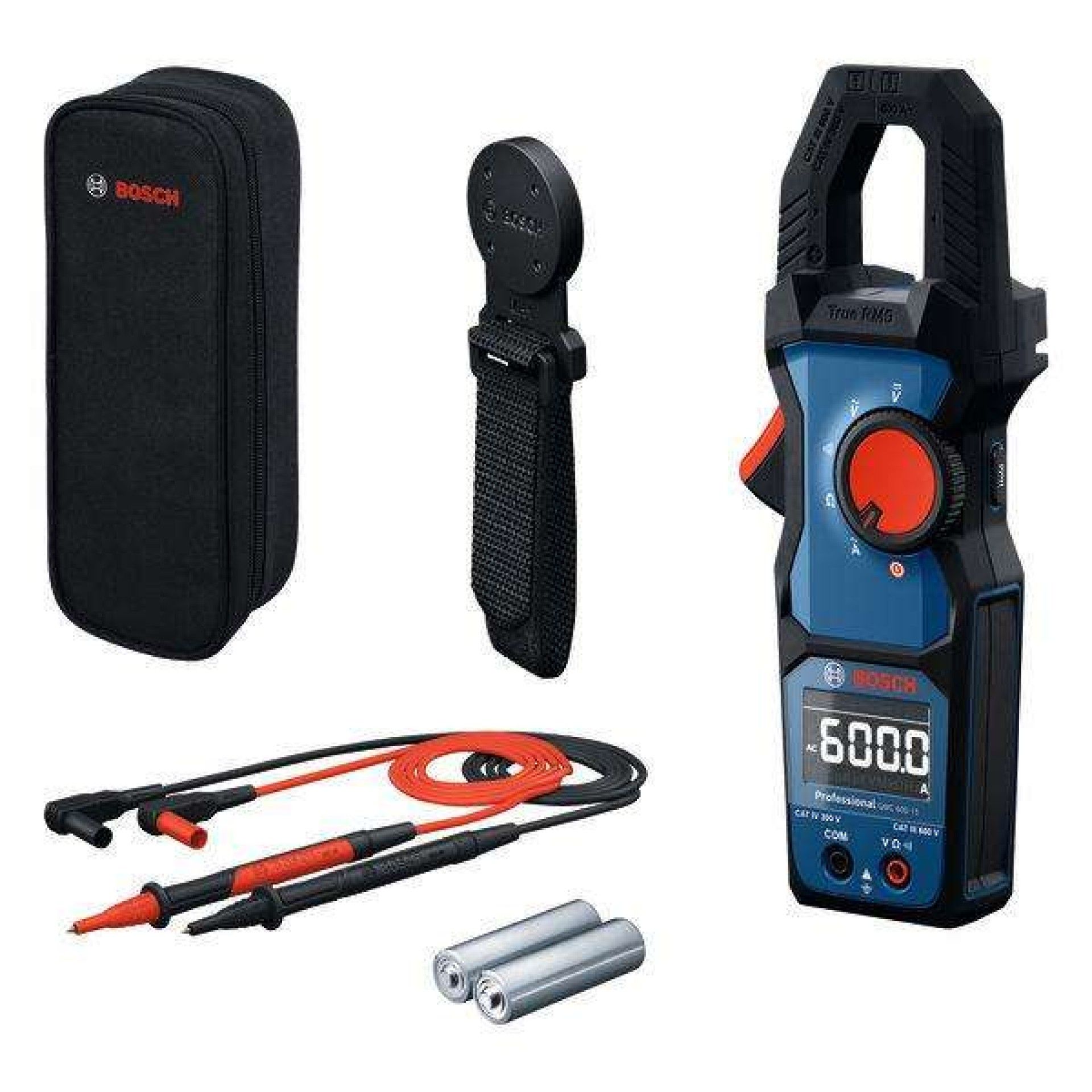 Pinça amperimétrica GMC 600-15 Professional + MH1 Professional refª 0601077601 BOSCH