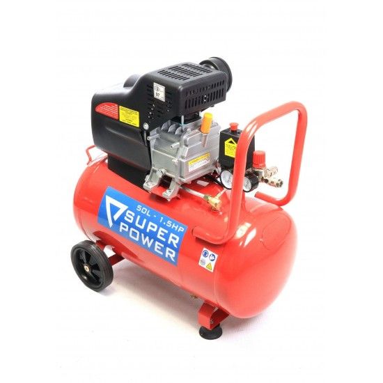 Compressor de Ar, Monobloco, 50L, 1.5hp  ref 73231 SUPER POWER