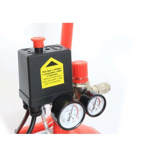 Compressor de Ar, Monobloco, 50L, 1.5hp  ref 73231 SUPER POWER