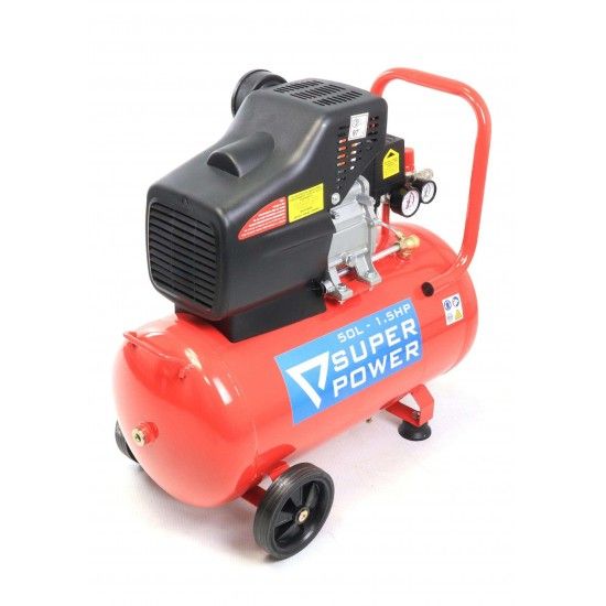 Compressor de Ar, Monobloco, 50L, 1.5hp  ref 73231 SUPER POWER