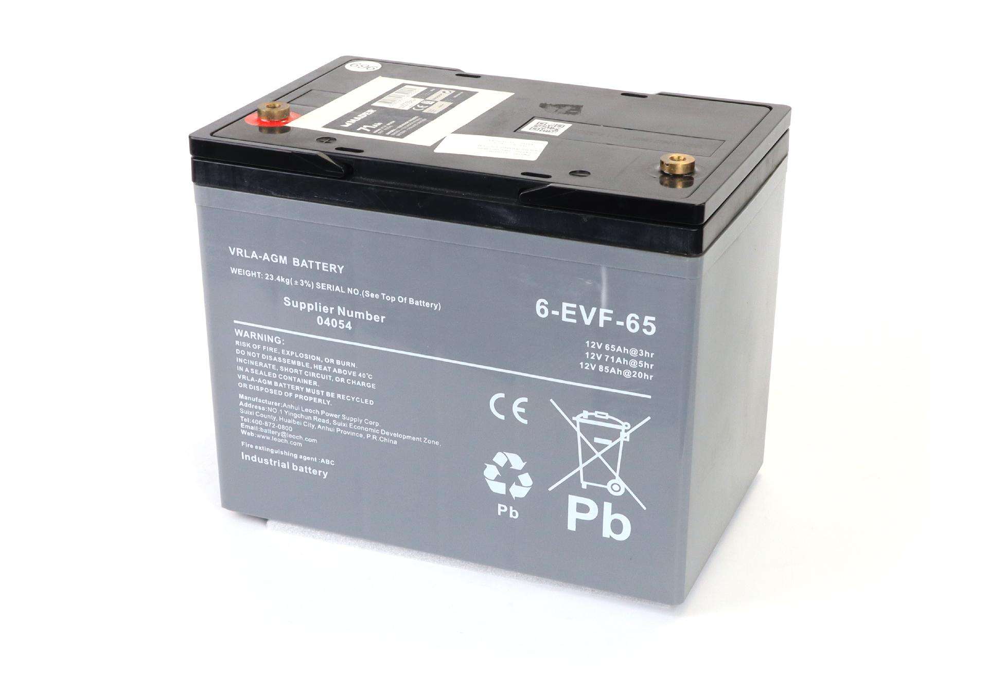 Bateria para Elevador, 12V-71Ah refª 65224 MADER