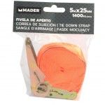 Fivela de Aperto, 1400 Kg, 5mx25mm refª 60712 MADER Fivela de Aperto, 1400 Kg, 5mx25mm refª 60712 MADER