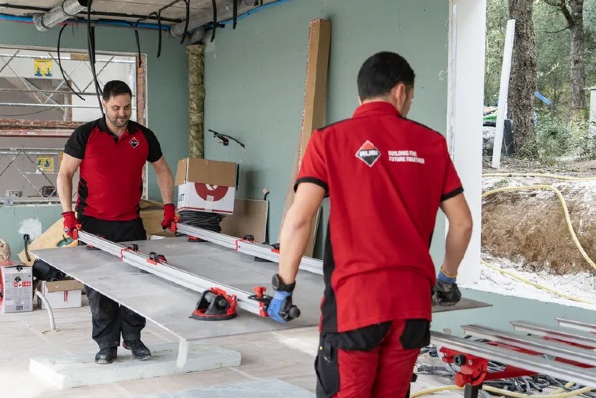 Sistema transporte ERGO TILE TRANS refª 28906 Rubi