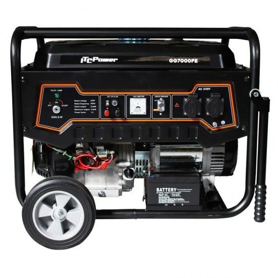 Gerador Monofsico 5500w ref GG7000FE ITCpower