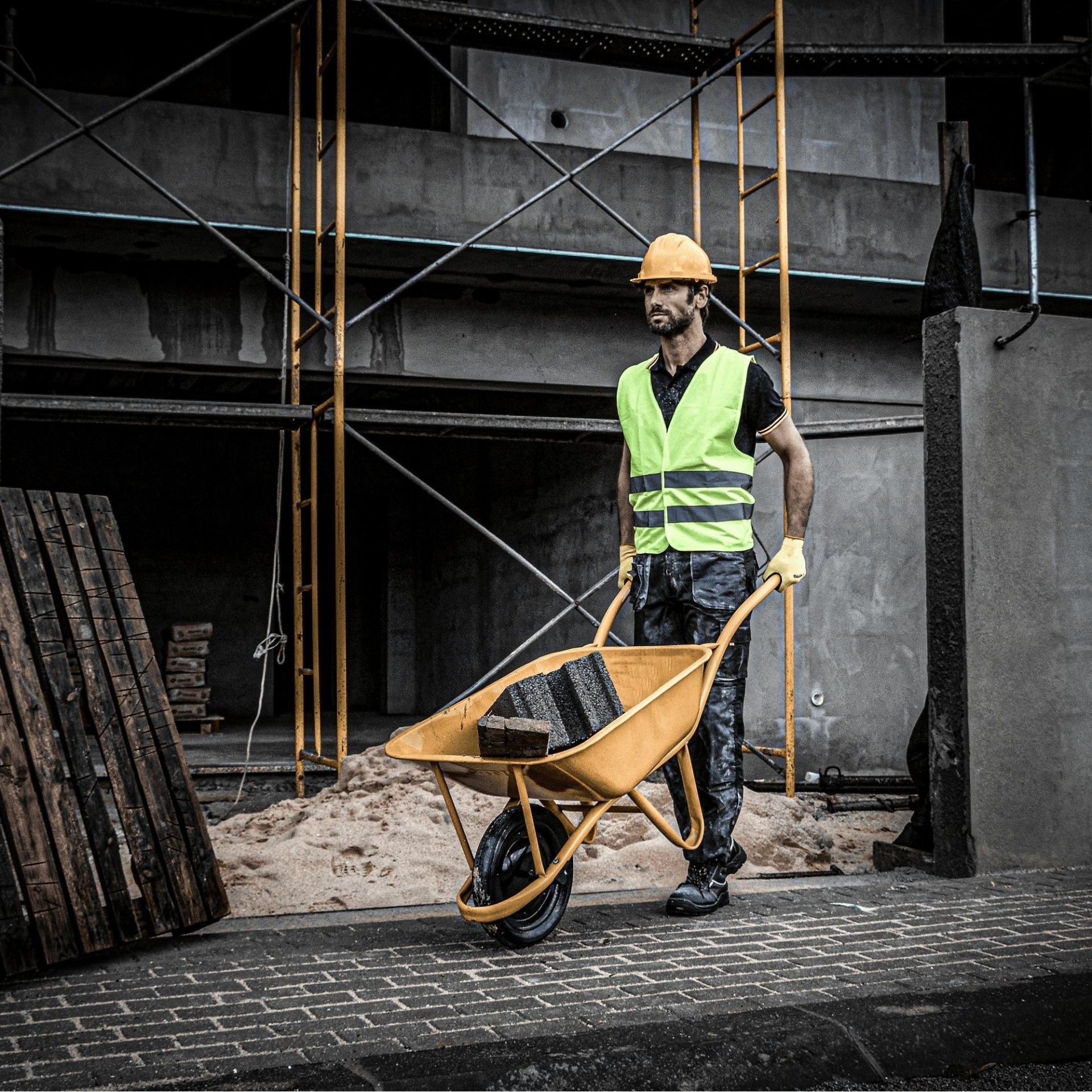 Carro de mão roda grande refª VICA2 VITO