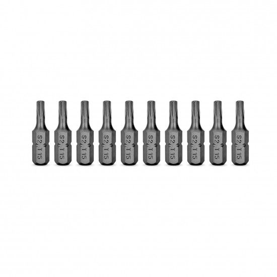 Conjunto de 10 bits torx inviolvel t30x25mm ref VIBTI30 VITO