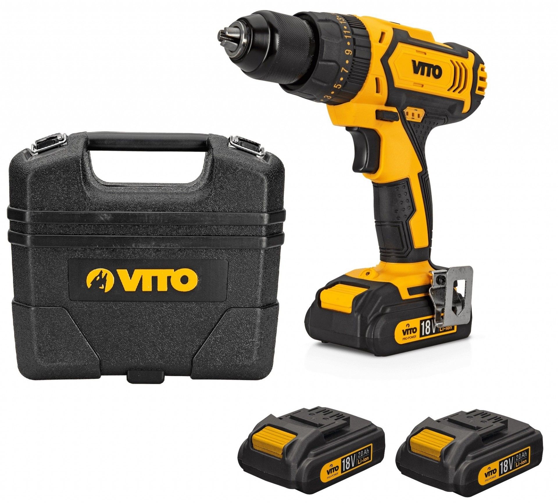 APARAFUSADORA VIBSFL18 18V 2x2.0AH VITO