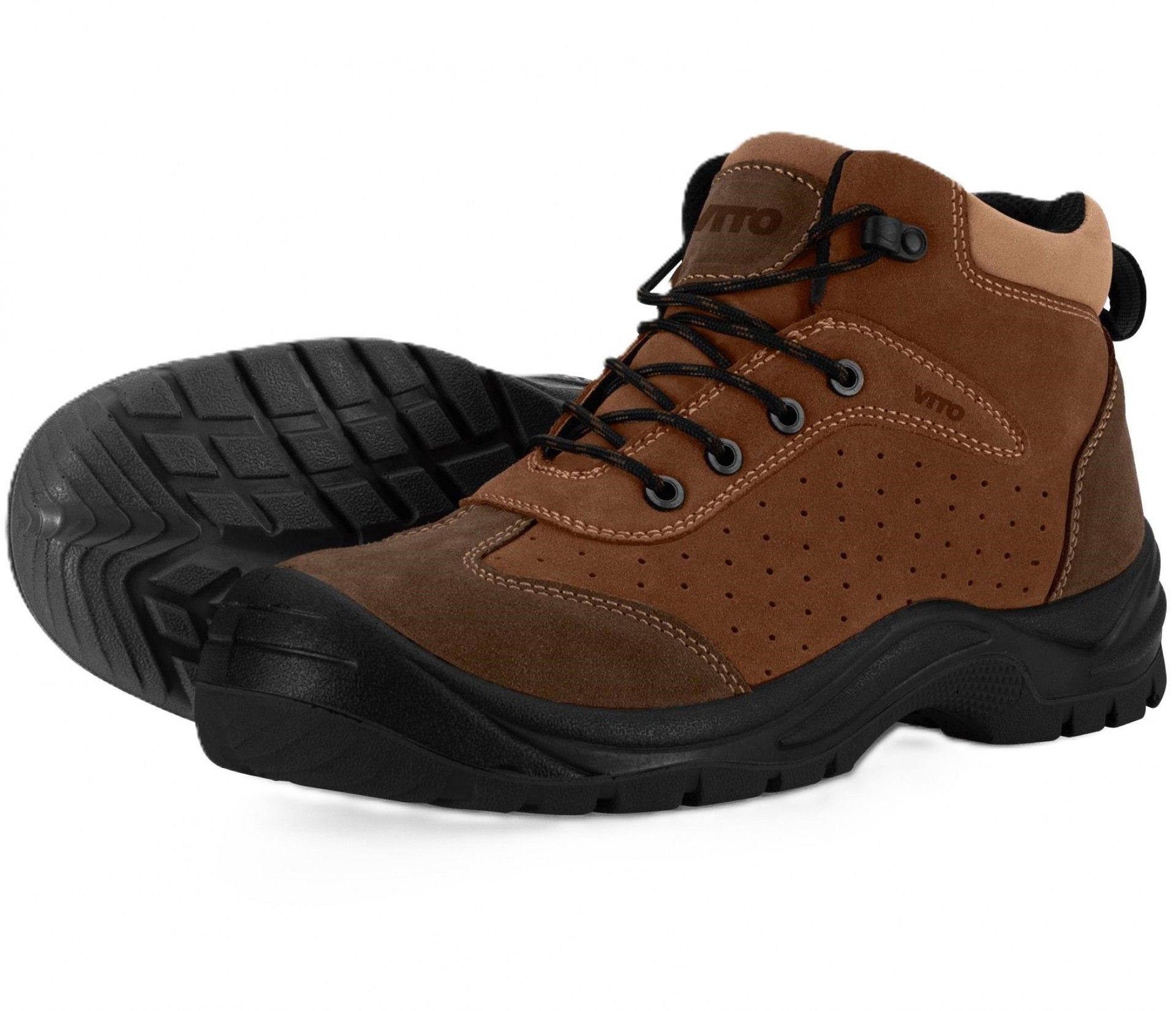 Botas de camurça S1P OXIS refª VIBO Vito