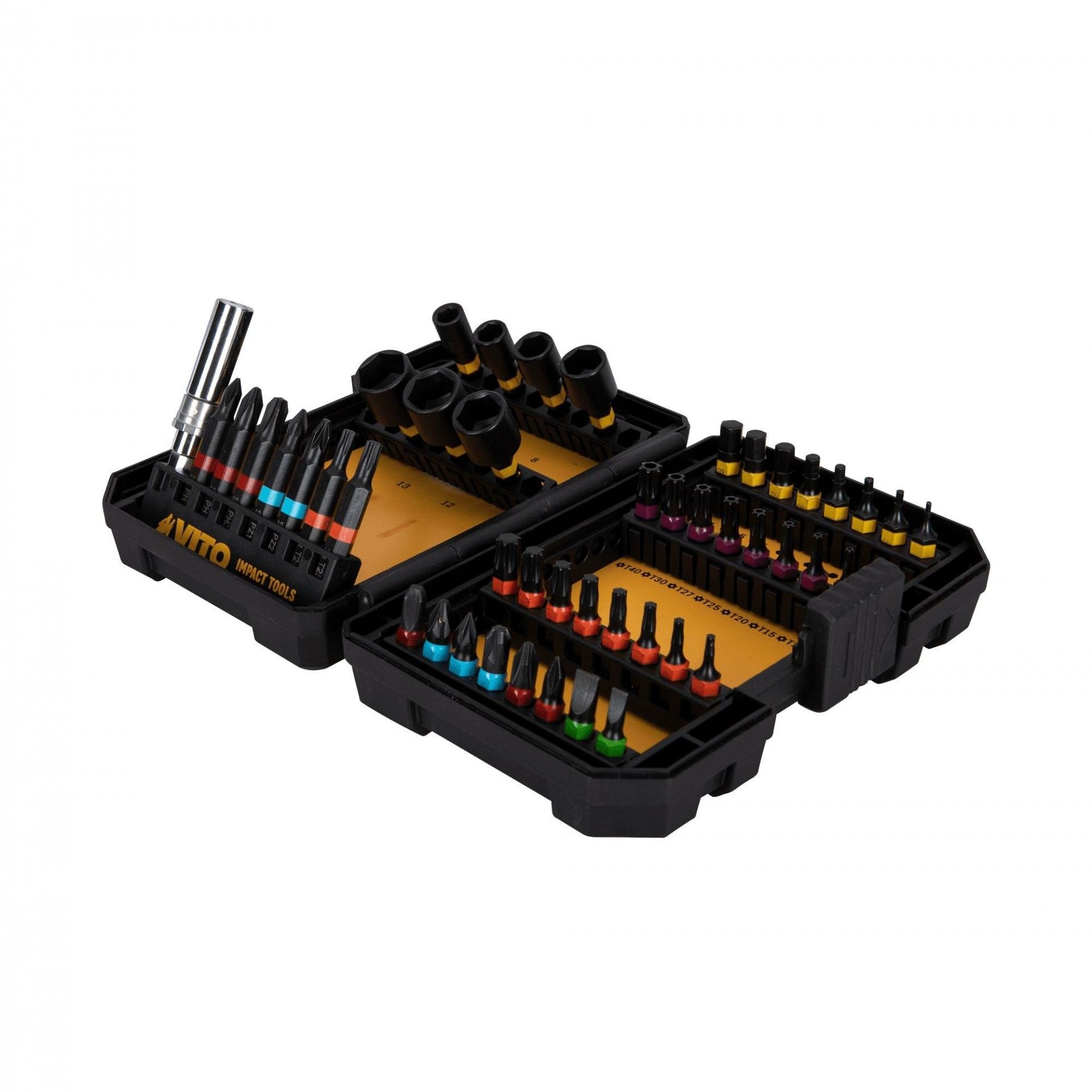 Conjunto de 47 bits de impacto refª VIBI47 VITO