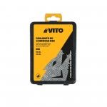 Conjunto 19 brocas hss refª VIBHSS19 VITO Conjunto 19 brocas hss refª VIBHSS19 VITO