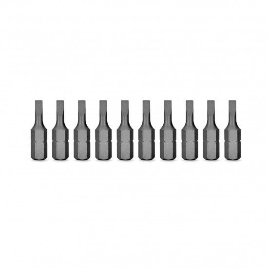 Conjunto de 10 bits fenda 5x25mm refª VIBFE5 VITO Conjunto de 10 bits fenda 5x25mm refª VIBFE5 VITO