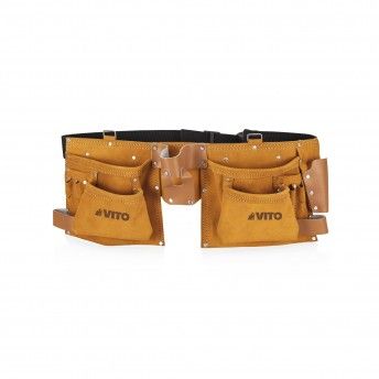 Bolsa dupla em couro para ferramentas ref VIBDC VITO