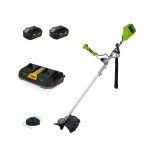 ROADORA BRUSLESS 2x20V REF VIBCRSBSFL40 +2 BATERIAS 4.0Ah VIBCBL204 + CARREGADOR DUPLO VIBCCDR20 VI